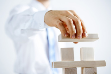 Concept of business hierarchy and human resources