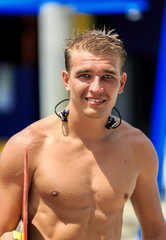 Close Up Portrait Of wakeboarder