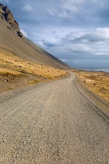 Gravel Road on Iceland