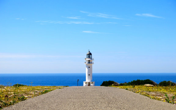 Faro del Cap de Barbaria, Formentera, Islas Baleares, Espa&ntilde;a
