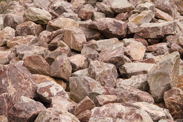 Granitblöcke