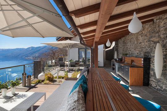 House, terrace lounge