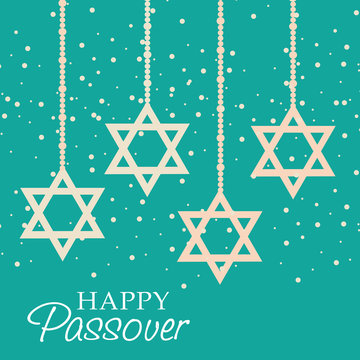 Passover greeting card.