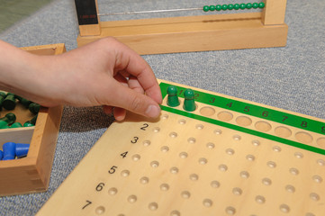 Montessori Multiplication Board