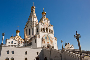 All saints church in Minsk, Belarus