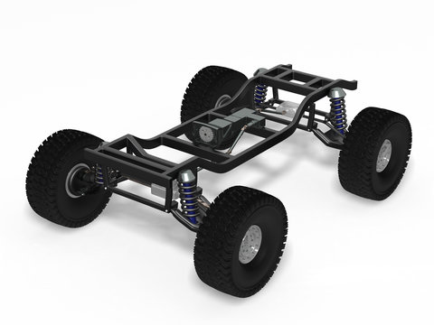 Car off-road chassis