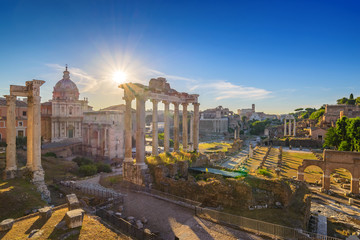 Fototapeta premium Forum Romanum, Rzym, Włochy