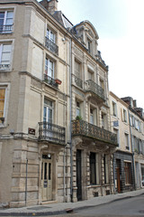 Fototapeta na wymiar street in Chaumont