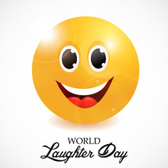Fototapeta premium World Laughter Day.