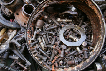 Old and Used Machinery Parts