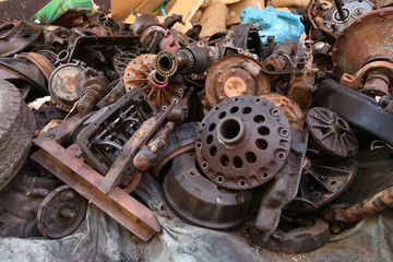 Old and Used Machinery Parts
