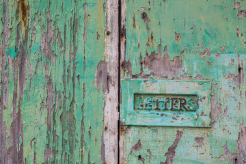 Weathered door