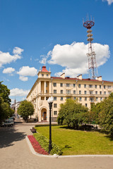Street in Minsk, Belarus