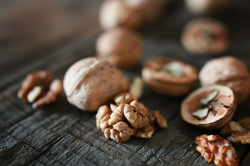 walnuts, whole and peeled