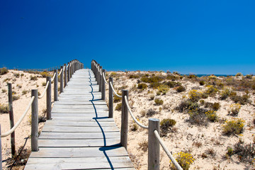 Quinta Do Lago beach, Algarve, Portugal.