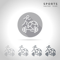 Sports outline icon