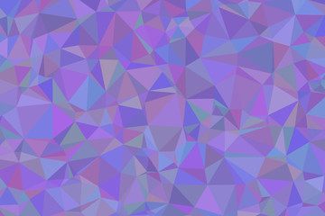 Obraz premium Lavender lilac abstract polygonal geometric background. Low poly. 
