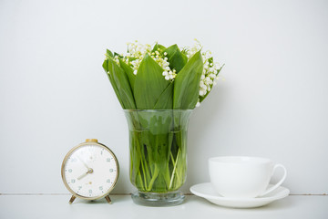 home decoration, lilies of the valley