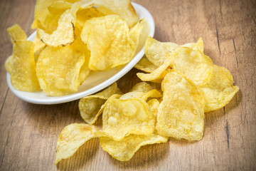 Patatas fritas crujientes