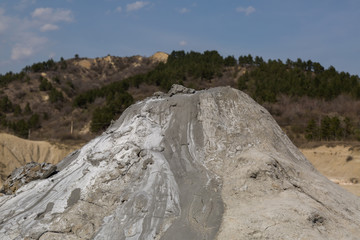 A beautiful summer day at Muddy Volcanoes