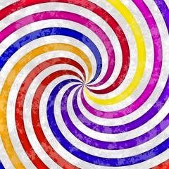 Fototapeta na wymiar rainbow color full spectrum swirl spirals marble pattern texture background