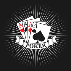 Logo for poker and casino