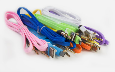 color wires with plugs