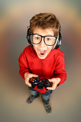gamer with a controller © Andrey Kiselev
