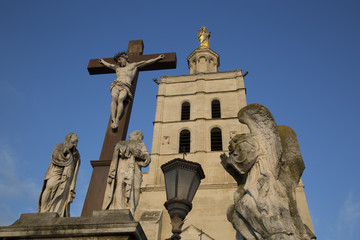 Obraz premium Avignon Cathedral Facade