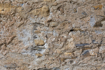 wall of stones as a texture