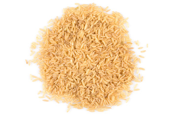 pile of brown rice