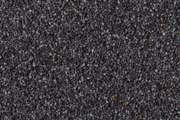 Poppy seeds background