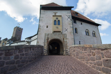 Fototapeta premium Eingang zur Wartburg