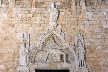 Dubrovnik Franciscan monastery pieta