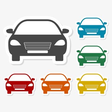Vector Car Icon Images – Browse 217 Stock Photos, Vectors, and Video
