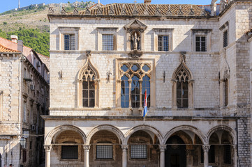 Dubrovnik Sponza Palace - obrazy, fototapety, plakaty