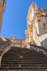 Dubrovnik Jesuit Church staircase