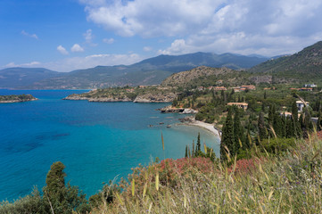 Côte du Péloponnèse, Grèce, Europe