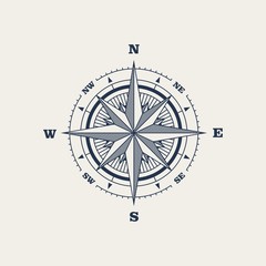 Compass / Vector illustration