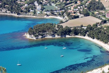 Anses du Corton et de l'Ar&egrave;ne &agrave; Cassis