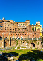 Fototapeta premium Forum and market of Trajan in Rome