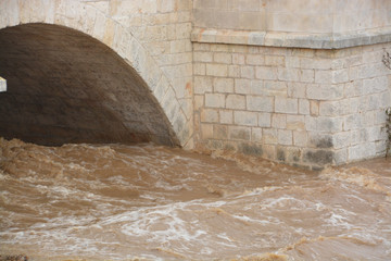 crecida del río Arlanzón