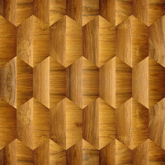 Abstract decorative panelling - seamless background - wood texture