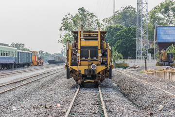 Diesel Locomotive, Train in Thailand