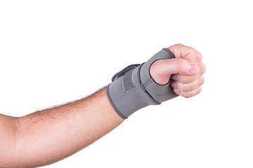 Fototapeta premium Hand with a wrist strap