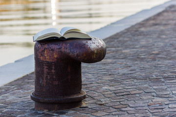 Book on the dock