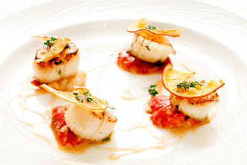 roasted scallop