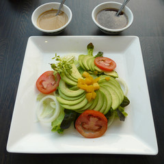 vegetables food menu avocado salad restaurant in thailand 4