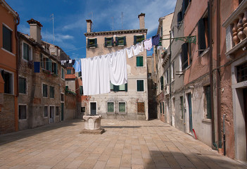 Fototapeta na wymiar Wenecja krajobraz miejski
