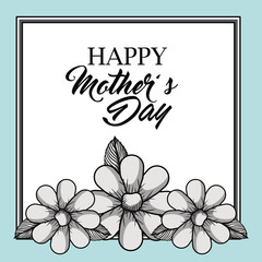 happy mothers day design 